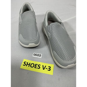 Men’s NWOT BNQ Wear Slip On Walking Comfort Dress Sneakers Gray Us 9 Eu 42 Uk 8